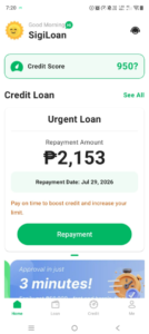 Mabilis ang pag-apruba ng loan sa SigiLoan